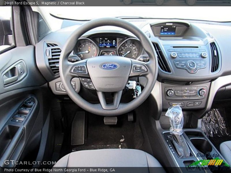 Magnetic / Charcoal Black 2018 Ford Escape S