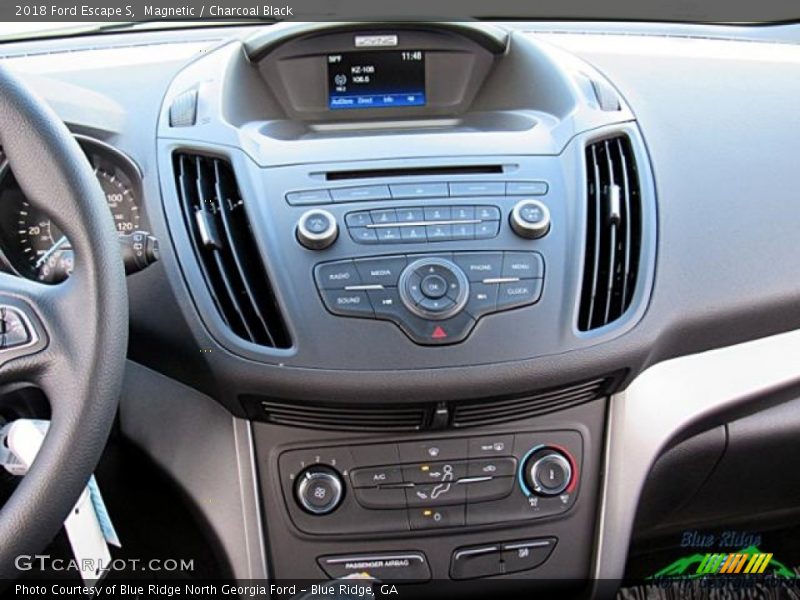 Magnetic / Charcoal Black 2018 Ford Escape S