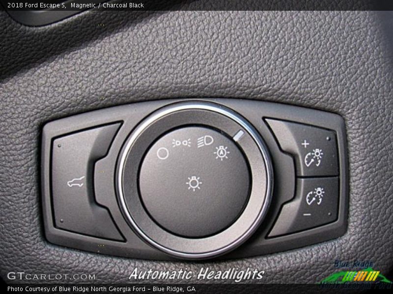 Magnetic / Charcoal Black 2018 Ford Escape S