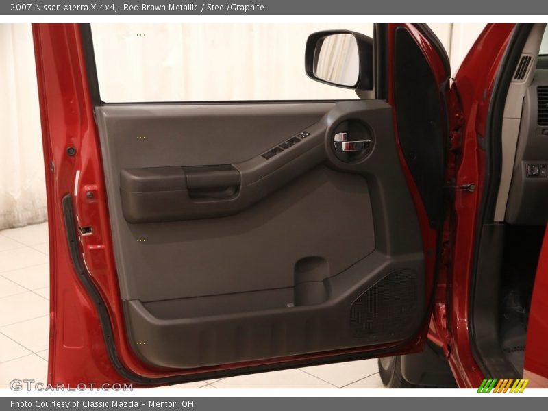 Red Brawn Metallic / Steel/Graphite 2007 Nissan Xterra X 4x4