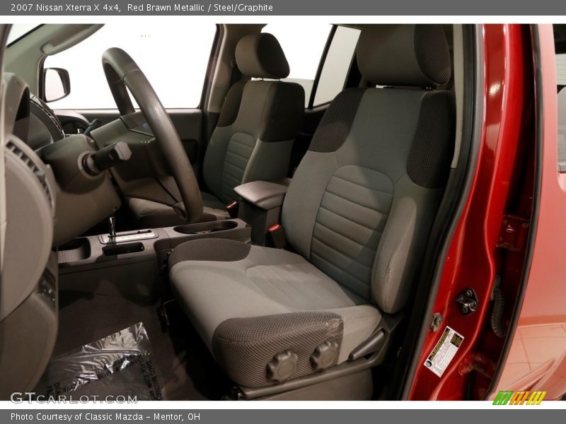 Red Brawn Metallic / Steel/Graphite 2007 Nissan Xterra X 4x4