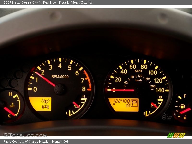 Red Brawn Metallic / Steel/Graphite 2007 Nissan Xterra X 4x4