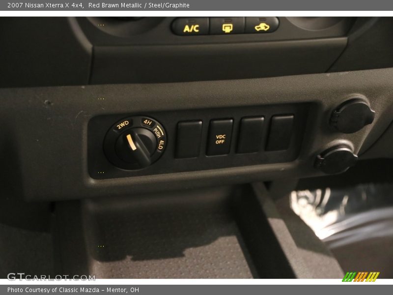 Red Brawn Metallic / Steel/Graphite 2007 Nissan Xterra X 4x4
