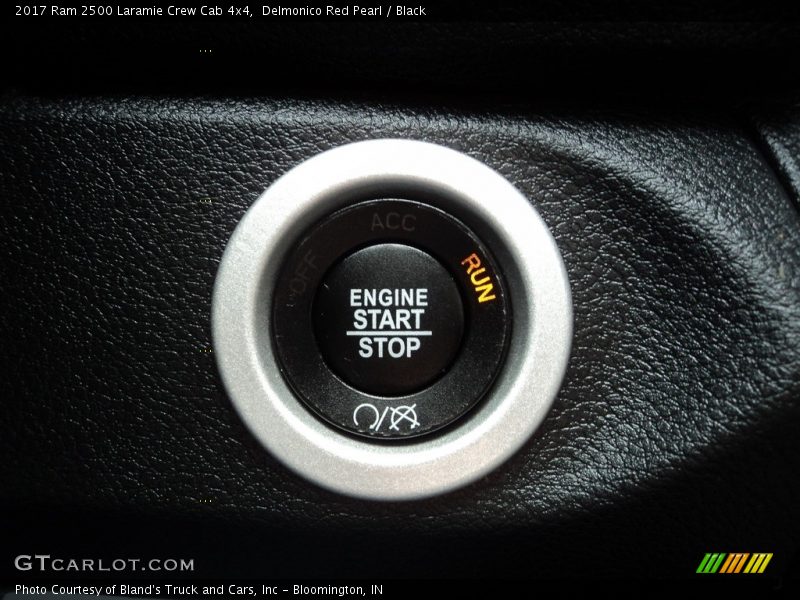 Delmonico Red Pearl / Black 2017 Ram 2500 Laramie Crew Cab 4x4