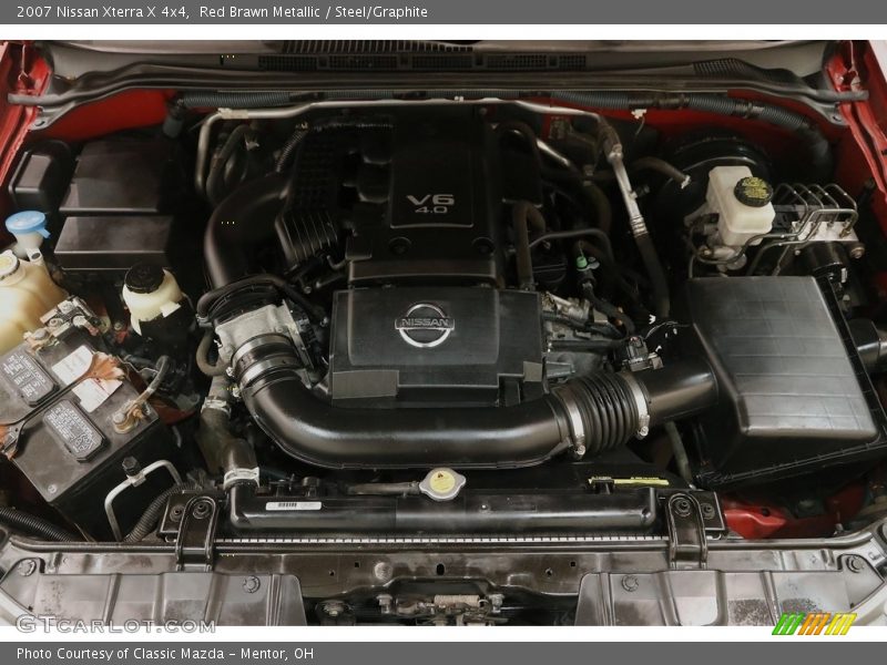 Red Brawn Metallic / Steel/Graphite 2007 Nissan Xterra X 4x4