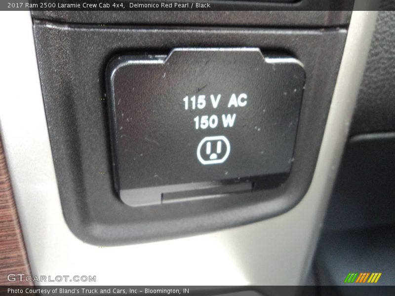 Delmonico Red Pearl / Black 2017 Ram 2500 Laramie Crew Cab 4x4