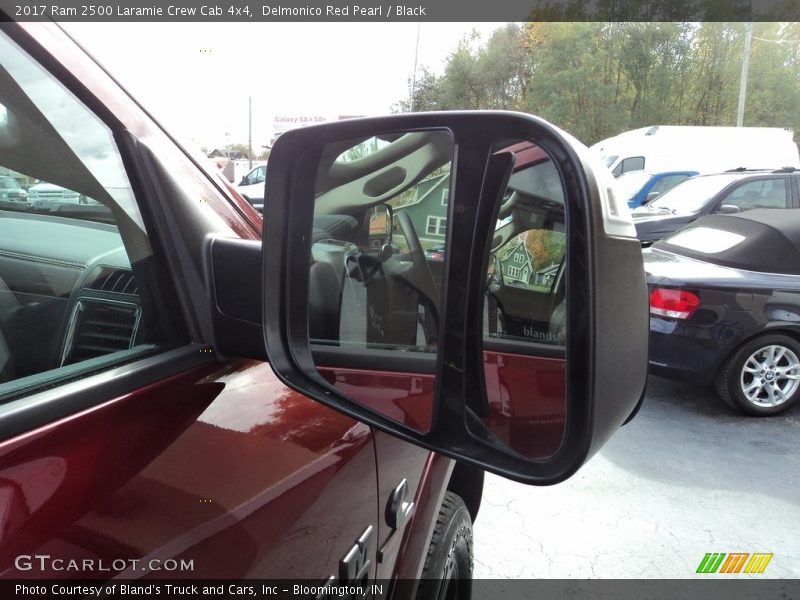Delmonico Red Pearl / Black 2017 Ram 2500 Laramie Crew Cab 4x4
