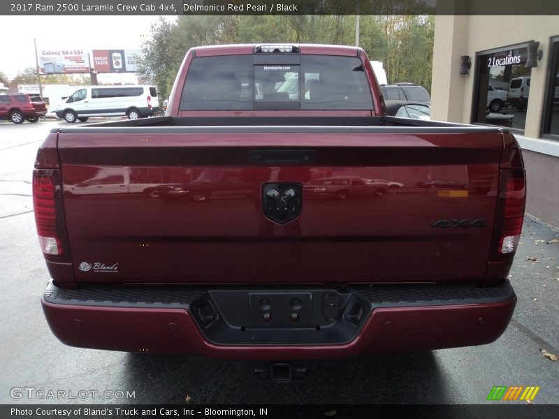 Delmonico Red Pearl / Black 2017 Ram 2500 Laramie Crew Cab 4x4