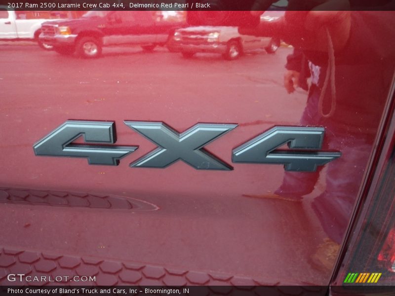 Delmonico Red Pearl / Black 2017 Ram 2500 Laramie Crew Cab 4x4
