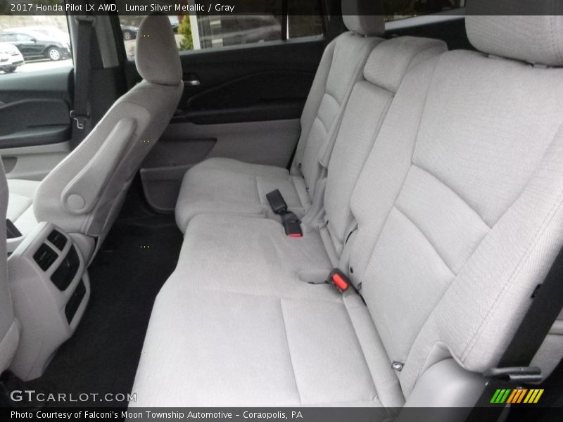 Rear Seat of 2017 Pilot LX AWD