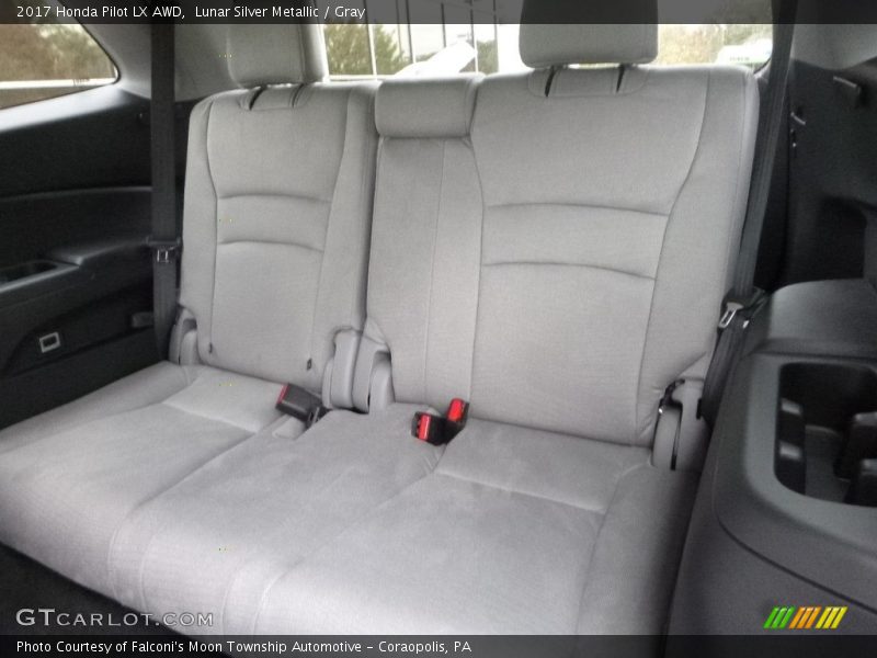 Rear Seat of 2017 Pilot LX AWD