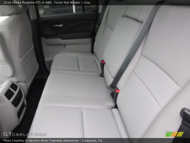 Rear Seat of 2018 Ridgeline RTL-E AWD