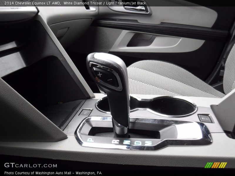 White Diamond Tricoat / Light Titanium/Jet Black 2014 Chevrolet Equinox LT AWD
