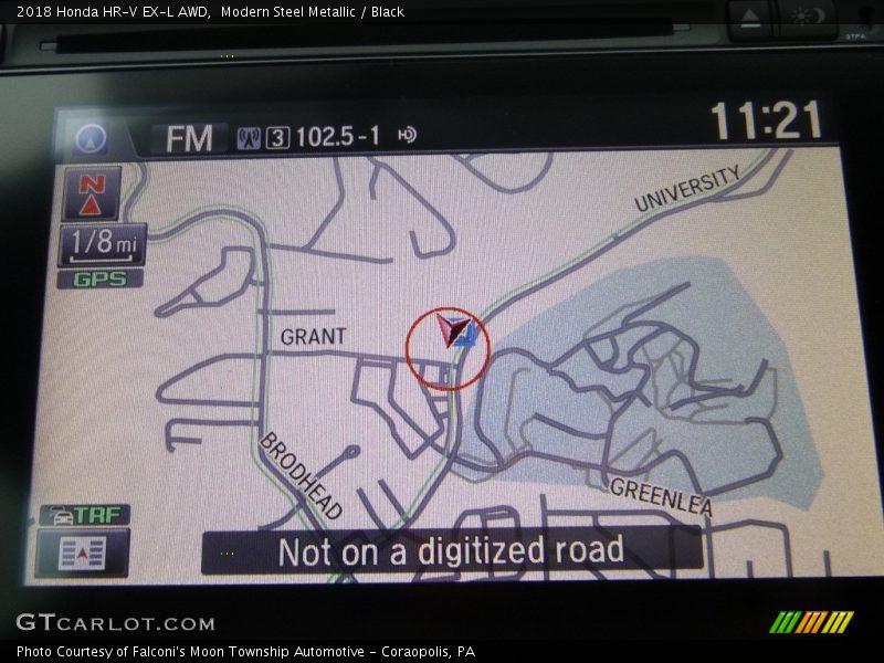 Modern Steel Metallic / Black 2018 Honda HR-V EX-L AWD