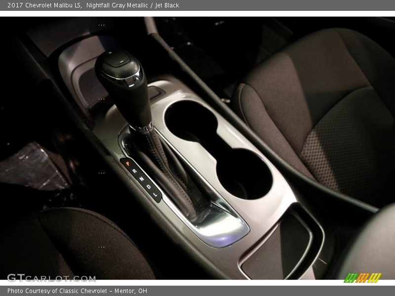 Nightfall Gray Metallic / Jet Black 2017 Chevrolet Malibu LS