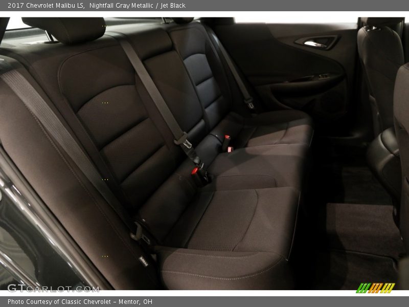 Nightfall Gray Metallic / Jet Black 2017 Chevrolet Malibu LS