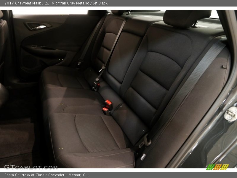Nightfall Gray Metallic / Jet Black 2017 Chevrolet Malibu LS