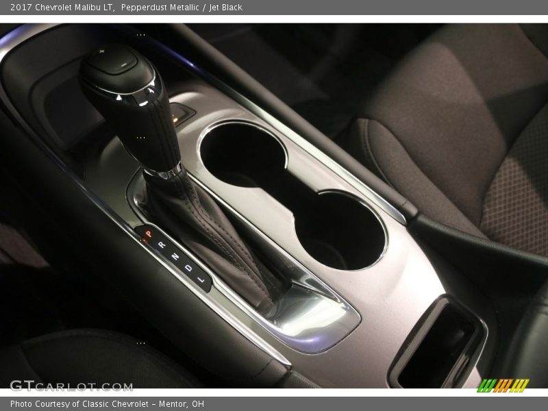 Pepperdust Metallic / Jet Black 2017 Chevrolet Malibu LT