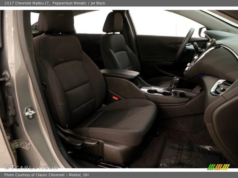 Pepperdust Metallic / Jet Black 2017 Chevrolet Malibu LT