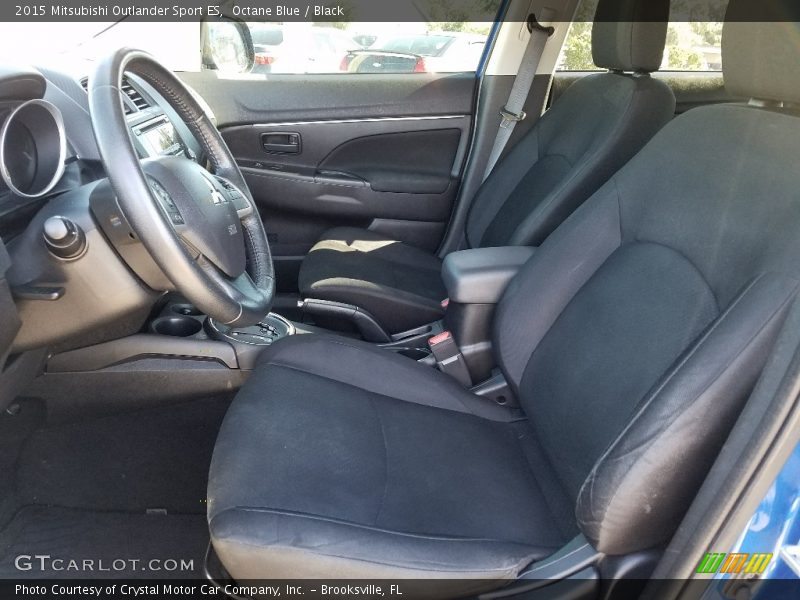 Octane Blue / Black 2015 Mitsubishi Outlander Sport ES