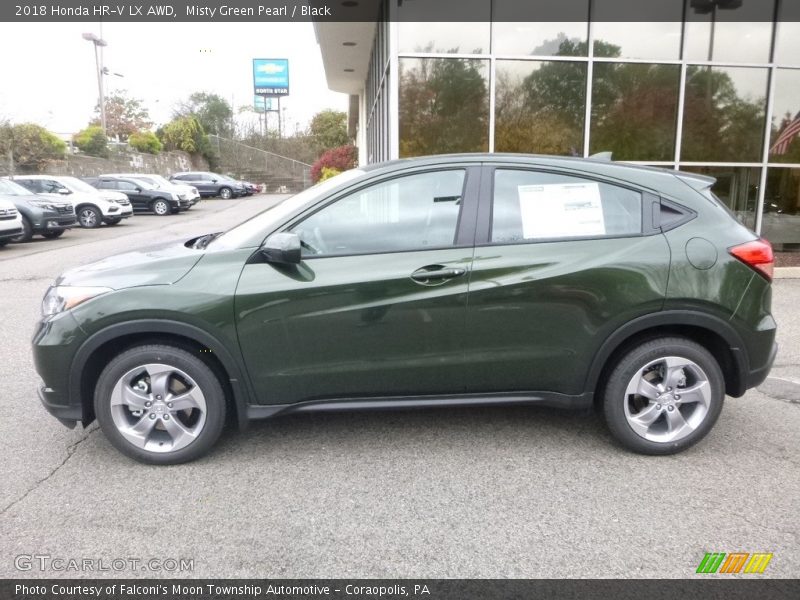 2018 HR-V LX AWD Misty Green Pearl