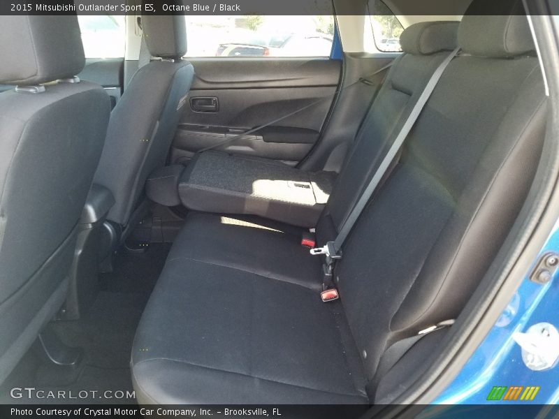 Octane Blue / Black 2015 Mitsubishi Outlander Sport ES