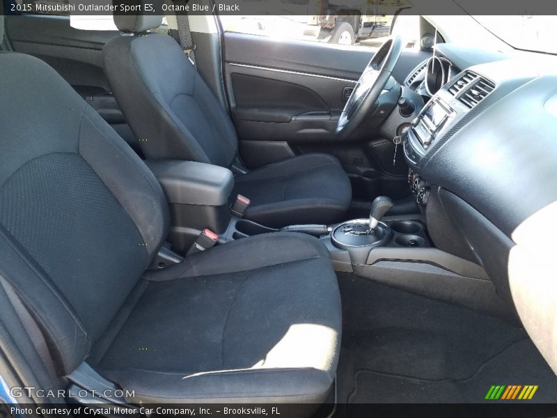 Octane Blue / Black 2015 Mitsubishi Outlander Sport ES
