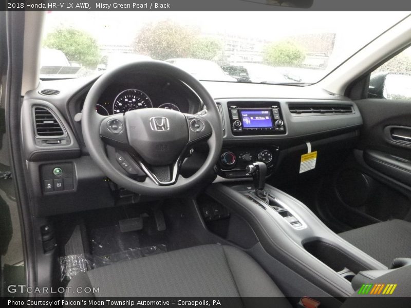  2018 HR-V LX AWD Black Interior