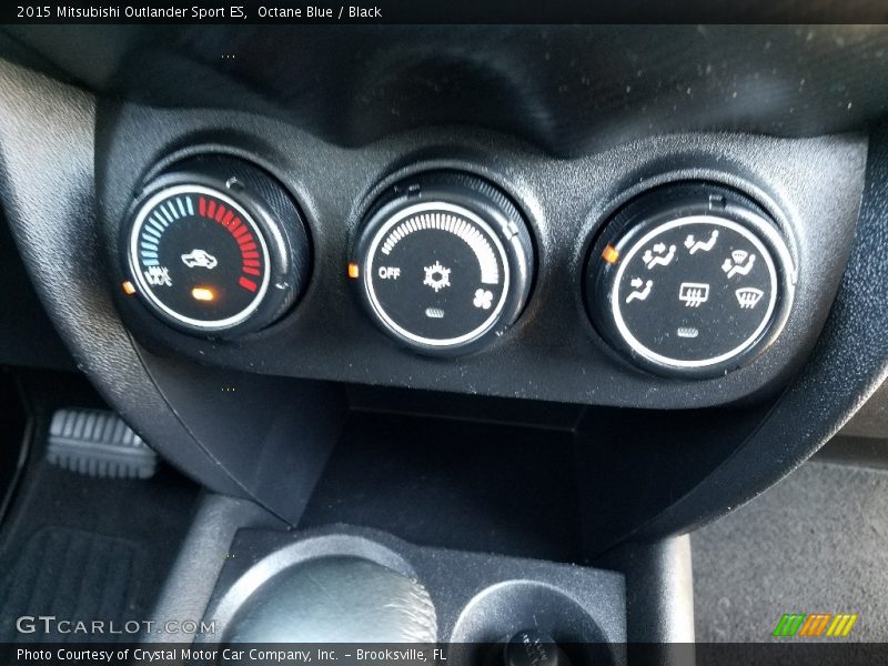 Octane Blue / Black 2015 Mitsubishi Outlander Sport ES