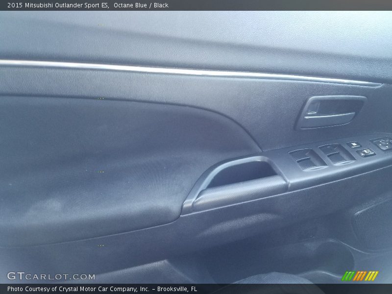 Octane Blue / Black 2015 Mitsubishi Outlander Sport ES