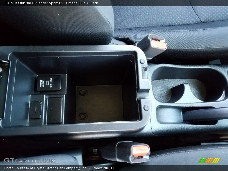 Octane Blue / Black 2015 Mitsubishi Outlander Sport ES