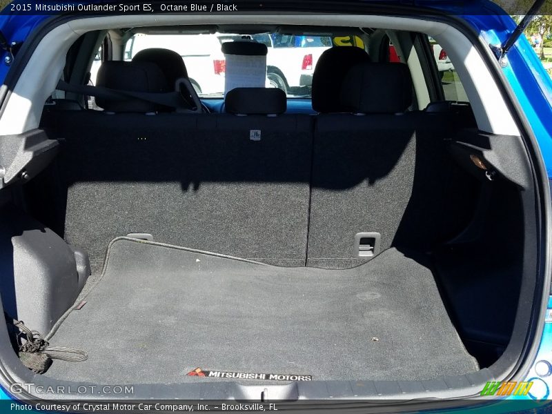 Octane Blue / Black 2015 Mitsubishi Outlander Sport ES