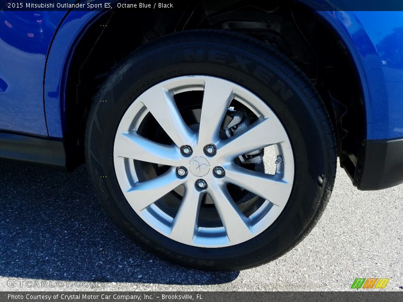 Octane Blue / Black 2015 Mitsubishi Outlander Sport ES