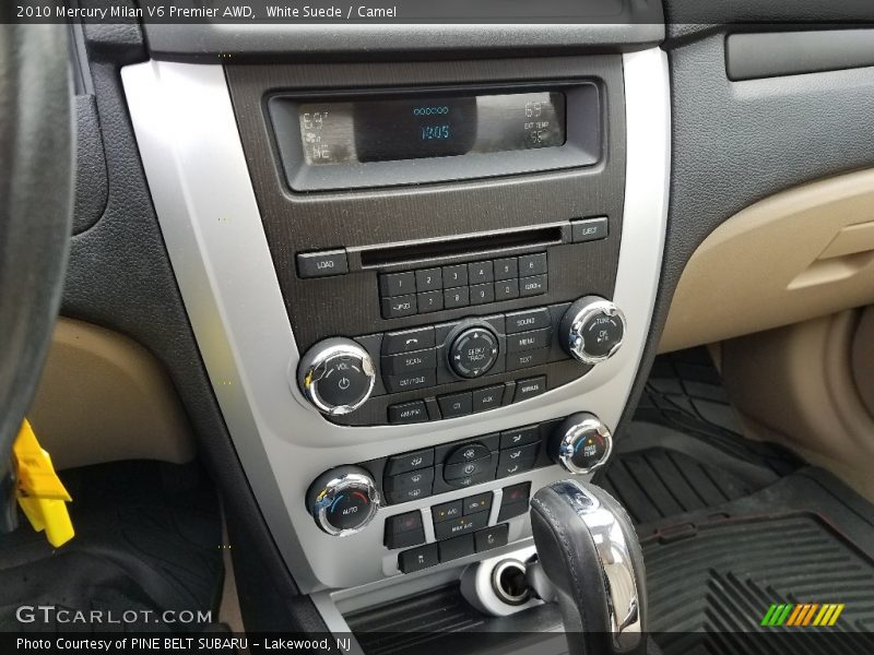 White Suede / Camel 2010 Mercury Milan V6 Premier AWD