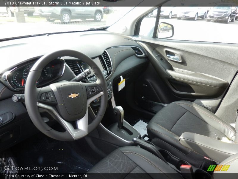 Storm Blue Metallic / Jet Black 2018 Chevrolet Trax LT