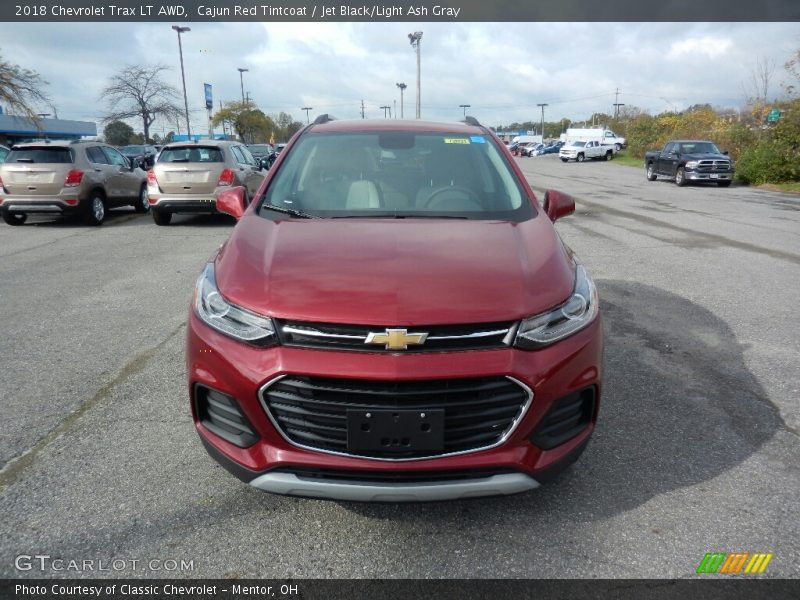 Cajun Red Tintcoat / Jet Black/Light Ash Gray 2018 Chevrolet Trax LT AWD