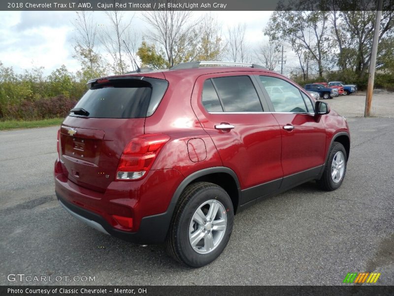 Cajun Red Tintcoat / Jet Black/Light Ash Gray 2018 Chevrolet Trax LT AWD