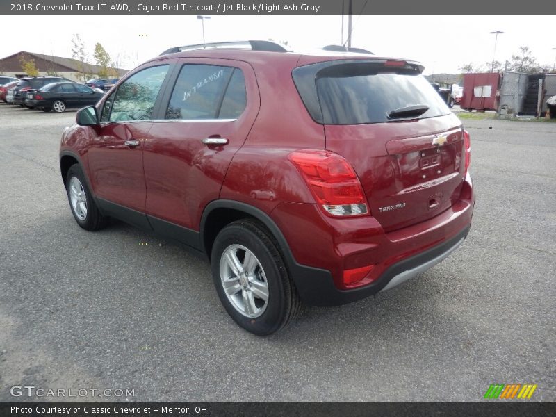 Cajun Red Tintcoat / Jet Black/Light Ash Gray 2018 Chevrolet Trax LT AWD