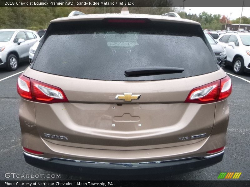 Sandy Ridge Metallic / Jet Black 2018 Chevrolet Equinox Premier AWD
