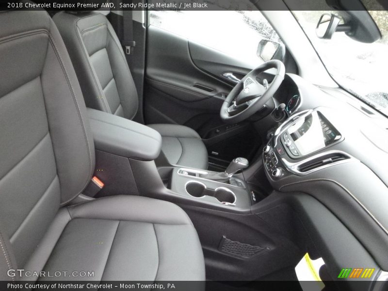 Sandy Ridge Metallic / Jet Black 2018 Chevrolet Equinox Premier AWD