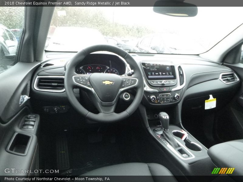 Sandy Ridge Metallic / Jet Black 2018 Chevrolet Equinox Premier AWD