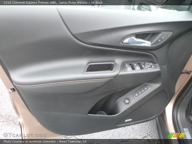 Sandy Ridge Metallic / Jet Black 2018 Chevrolet Equinox Premier AWD