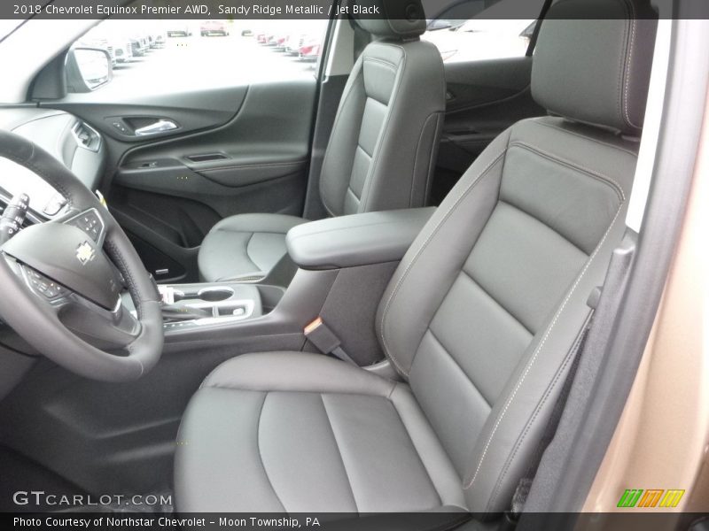 Sandy Ridge Metallic / Jet Black 2018 Chevrolet Equinox Premier AWD