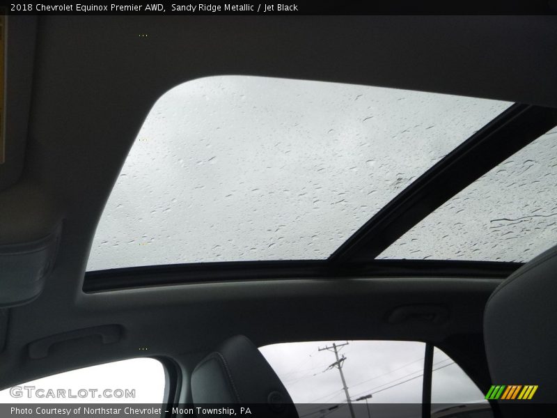 Sandy Ridge Metallic / Jet Black 2018 Chevrolet Equinox Premier AWD