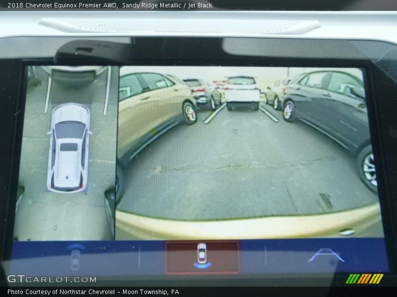 Sandy Ridge Metallic / Jet Black 2018 Chevrolet Equinox Premier AWD