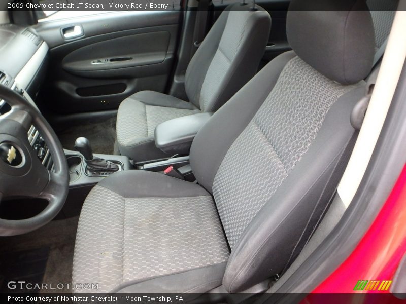 Victory Red / Ebony 2009 Chevrolet Cobalt LT Sedan