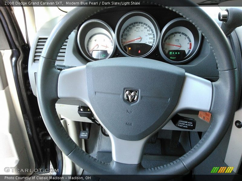 Modern Blue Pearl / Dark Slate/Light Shale 2008 Dodge Grand Caravan SXT