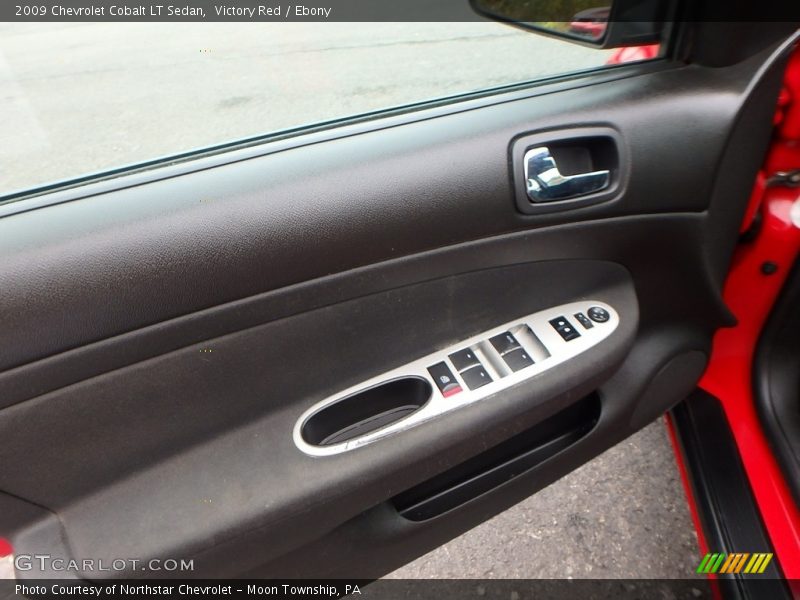 Victory Red / Ebony 2009 Chevrolet Cobalt LT Sedan