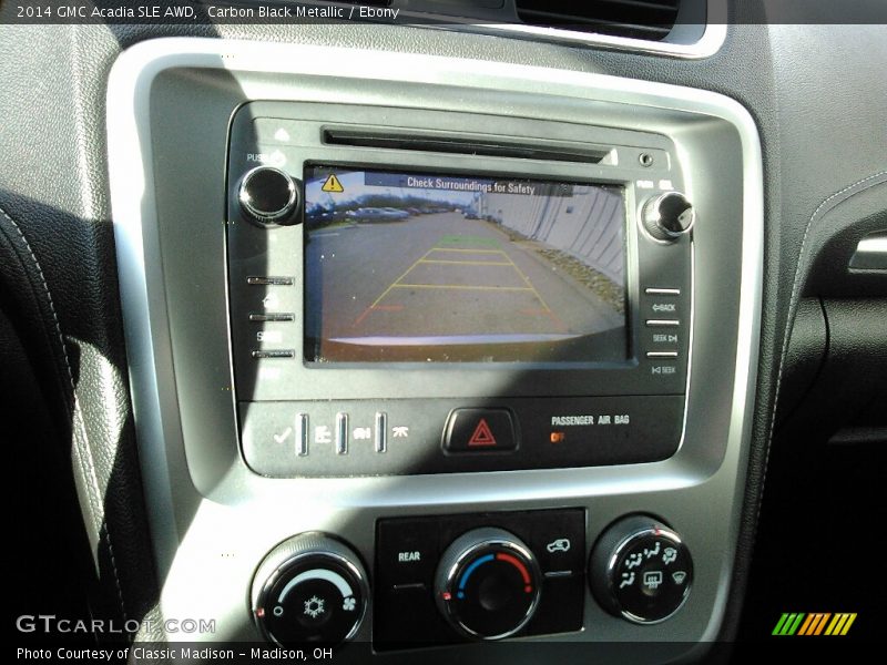 Carbon Black Metallic / Ebony 2014 GMC Acadia SLE AWD