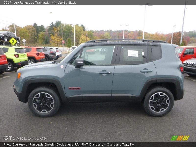 Anvil / Black 2017 Jeep Renegade Trailhawk 4x4